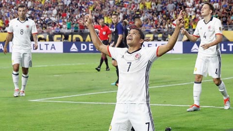 Mỹ 0-1 Colombia (Tranh giải 3 Copa America 2016)