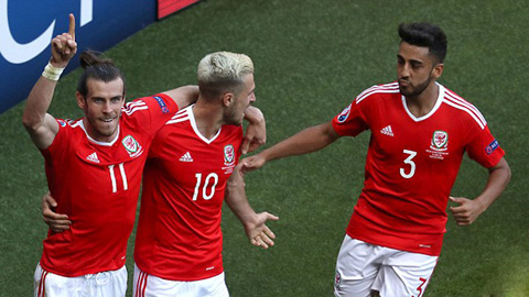 Xứ Wales 1-0 Bắc Ireland (Vòng 1/8 EURO 2016)