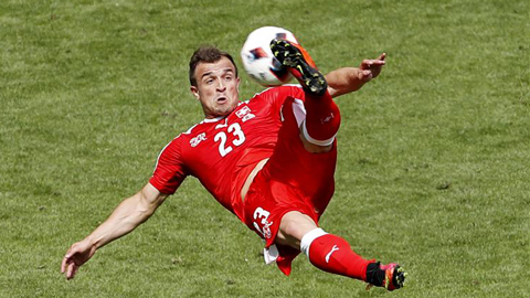 5 bàn thắng đẹp nhất vòng 1/8 EURO 2016: Tuyệt phẩm của Shaqiri