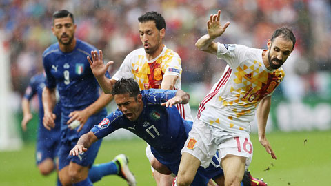 Trận Tây Ban Nha vs Italia thiết lập kỷ lục