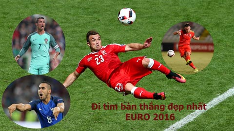 Đi tìm bàn thắng đẹp nhất EURO 2016 tính đến trước tứ kết