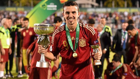 Mayoral và chức vô địch cùng ĐT U19 Tây Ban Nha