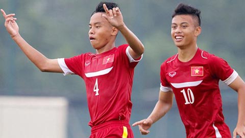 U16 Việt Nam 3-0 U16 Malaysia (Vòng bảng U16 Đông Nam Á 2016)