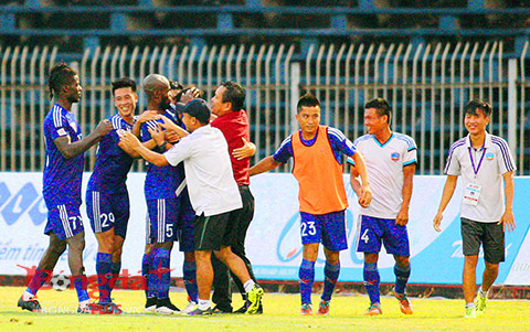 Đồng Tháp 1-1 QNK Quảng Nam (Vòng 16 V.League 2016)