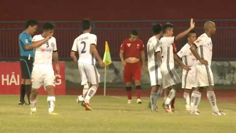 Hải Phòng 0-3 SHB Đà Nẵng (Vòng 17 V.League 2016)