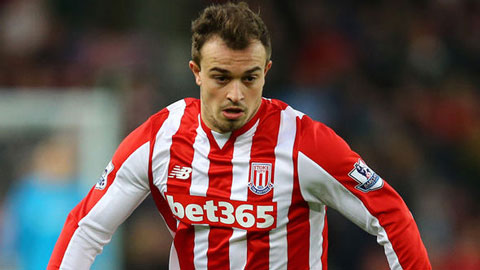 Ngôi sao của Stoke City: Xherdan Shaqiri