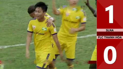 SLNA 1-0 FLC Thanh Hóa (Vòng 20 V.League 2016) 