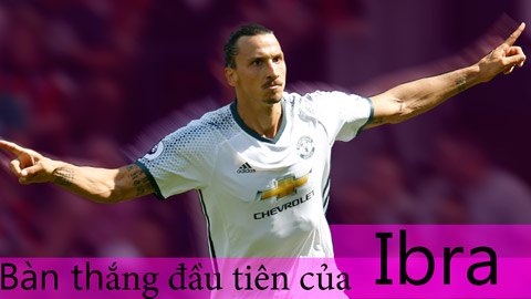 Kỷ lục ghi 5 bàn thắng đầu tiên của Ibra tại 5 giải khác nhau