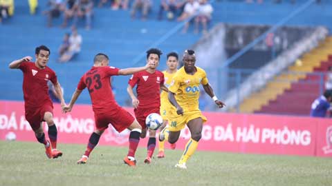 Hải Phòng 1-1 FLC Thanh Hóa (Vòng 22 V.League 2016)