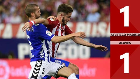 Atletico Madrid 1-1 Alaves (Vòng 1 La Liga 2016/17)