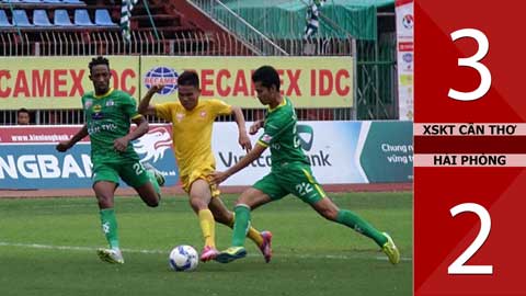 XSKT.CT 3-2 Hải Phòng (Vòng 23 V.League 2016)