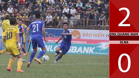 QNK. Quảng Nam 2-0 SLNA  (Vòng 23 V.League 2016)