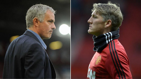 Schweinsteiger phủ nhận mâu thuẫn với Mourinho