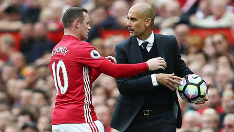 Hài hước: Pep giấu quả bóng khiến Rooney nổi điên