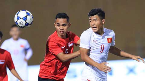 U19 Việt Nam 0-0 U19 Singapore (Bảng B - VCK U19 Đông Nam Á 2016)