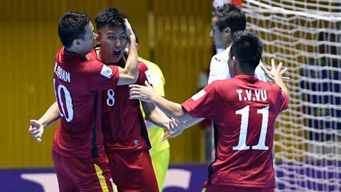 Chiêm ngưỡng 5 bàn thắng của Futsal Việt Nam tại World Cup 2016