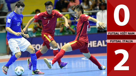 Futsal Việt Nam 0-2 Futsal Italia (Bảng C - World Cup Futsal 2016)