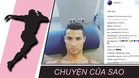 Chuyện của sao 19/9: Đáp lại chỉ trích, Ronaldo khoe ảnh 