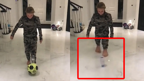 John Terry tung video con gái biểu diễn kỹ thuật cực khó lên mạng gây sốt
