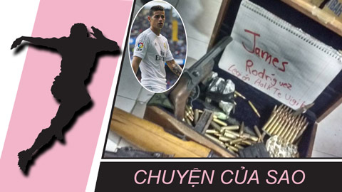 Chuyện của sao 10/10: James Rodriguez bị dọa giết