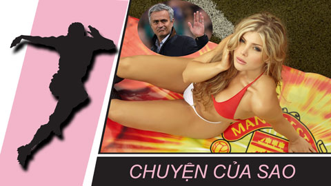 Chuyện của sao (29/10): Người mẫu ngực trần ủng hộ Mourinho và M.U