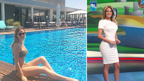 Cô nàng phóng viên Diletta Leotta vừa mới bị hack ảnh nude