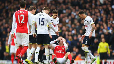 Những va chạm nảy lửa trong lịch sử đối đầu Arsenal - Tottenham