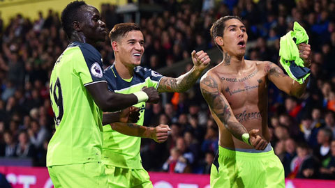 Liverpool bay trên đôi cánh của bộ ba Coutinho - Firmino - Mane