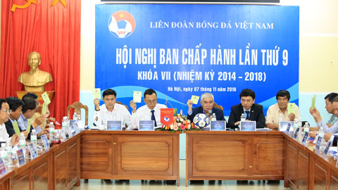 Hội nghị lần thứ 9 ban chấp hành VFF nhiệm kỳ VII