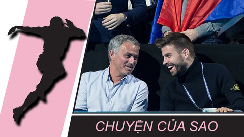 Chuyện của sao 14/11: Mourinho và Pique làm hòa với nhau trên khán đài tennis?