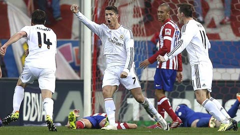 15 bàn thắng của Ronaldo vào lưới Atletico Madrid