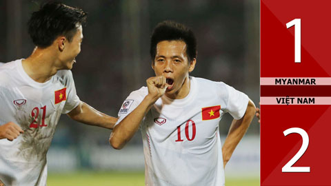 Myanmar 1-2 Việt Nam