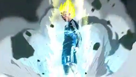 Ronaldo biến hình thành Siêu Saiyan