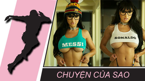 Chuyện của sao 26/11: Siêu mẫu ngực bự yêu cả Ronaldo lẫn Messi