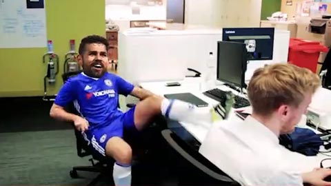 Clip chế: Khi Diego Costa là dân văn phòng