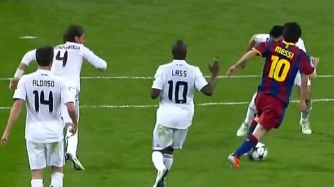  Pha solo để đời của Messi vào lưới Real Madrid