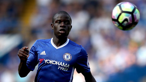 Kante, xương sống trong sơ đồ 3-4-3 của Chelsea