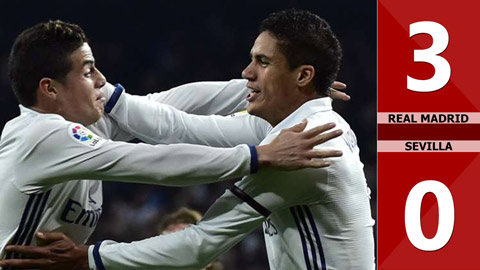 Real Madrid 3-0 Sevilla