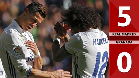 Real Madrid 5-0 Granada