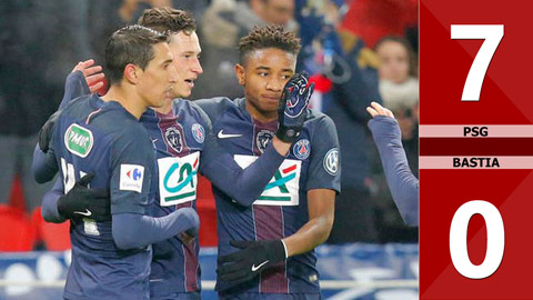 PSG 7-0 Bastia