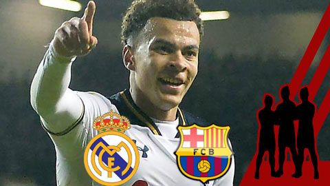 Điểm tin chuyển nhượng 8/1: Barca và Real đại chiến vì Dele Alli