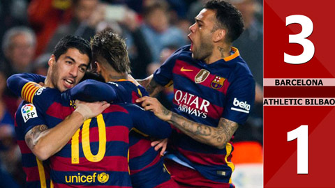 Barcelona 3-1 Athletic Bilbao