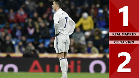 Real Madrid 1-2 Celta Vigo