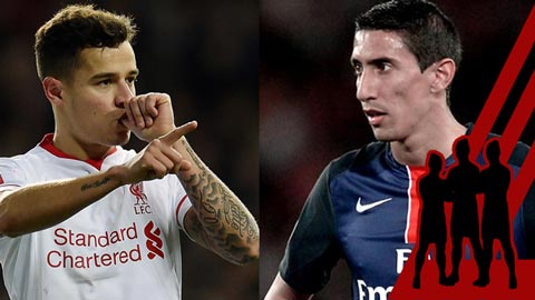 Điểm tin chuyển nhượng 19/1: PSG tính đổi Di Maria lấy Coutinho