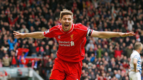 Những cảm xúc ngọt ngào của Gerrard tại Liverpool