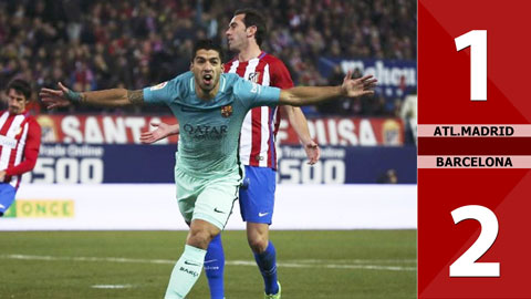 Atl.Madrid 1-2 Barcelona