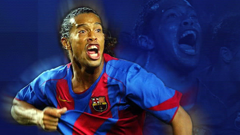 Ronaldinho và những khoảnh khắc ma thuật tại Barcelona