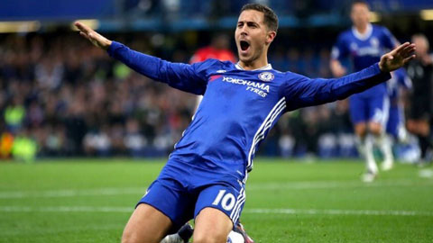 Hazard từng solo ghi bàn vào lưới Tottenham, Liverpool, M.U, Man City và Arsenal