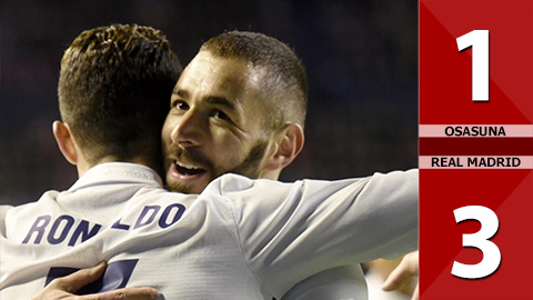 Osasuna 1-3 Real Madrid