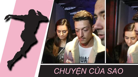 Chuyện của sao 25/2: Oezil hút shisha với người tình bí mật